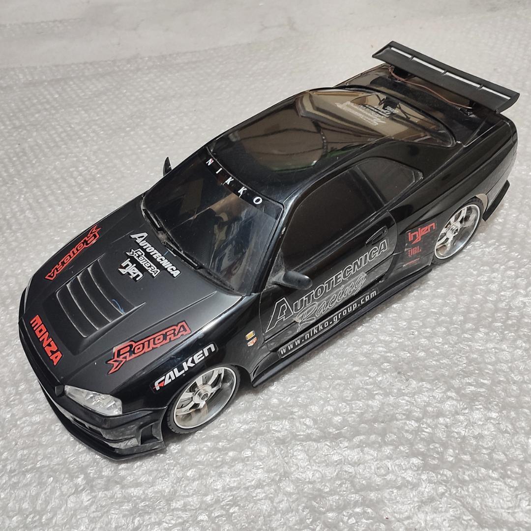 NIKKO 日産 スカイライン GTR R34 1/10 ラジコン - メルカリ