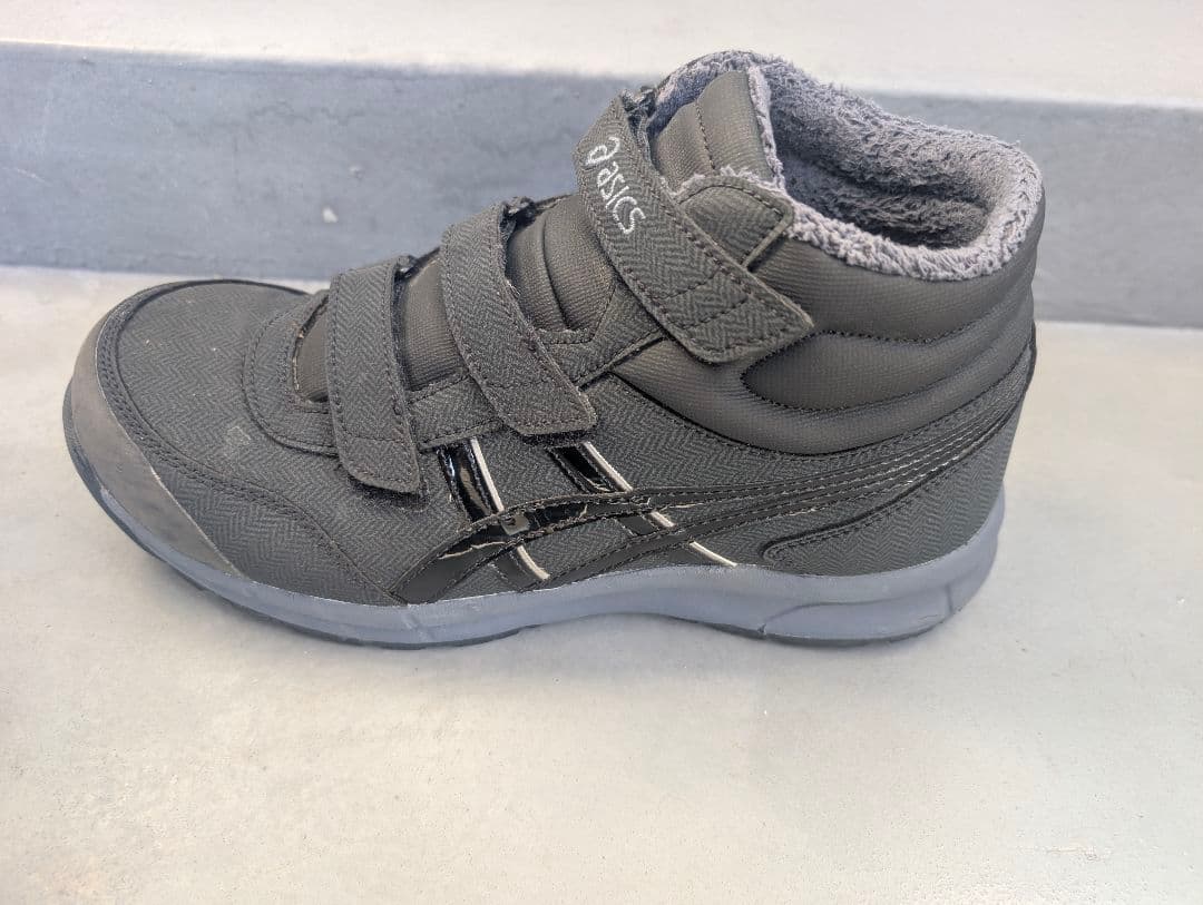 アシックス ウィンジョブ ブラック 27.0cm