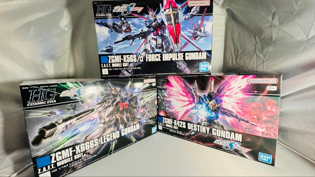 HG 1/144 レジェンドガンダム　デスティニーガンダム　フォースインパルス ガンプラ】HGCE フォースインパルスガンダム レビュー | ポッチの