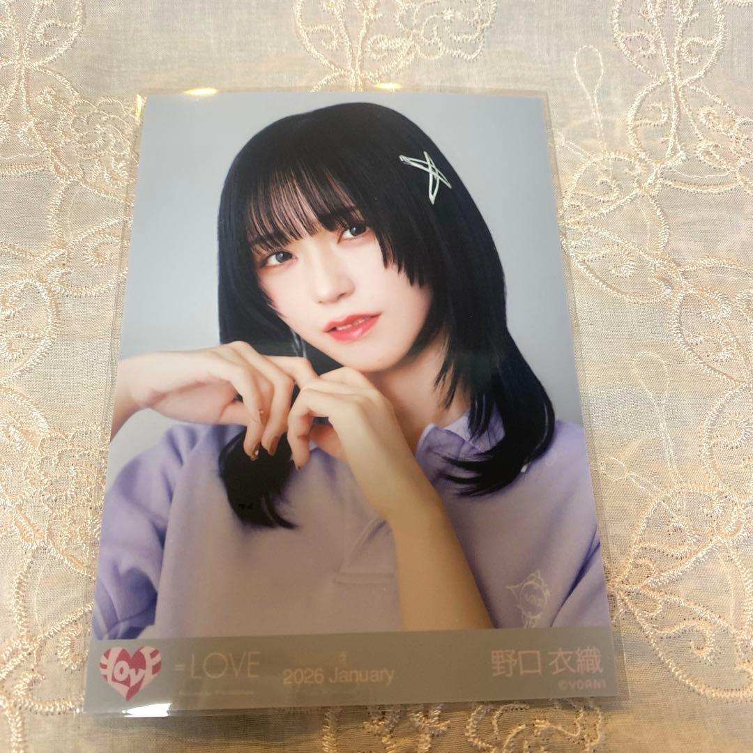 LOVE イコラブ 野口衣織 生写真 ポロシャツ - メルカリ