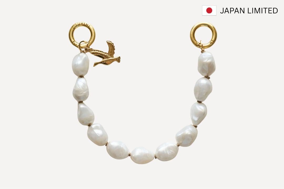 【LOUVINI】 ハンドストラップ　PETIT ROMY PEARL 予約販売（3月上旬入荷予定）ハンドストラップ PETIT ROMY PEARL – R