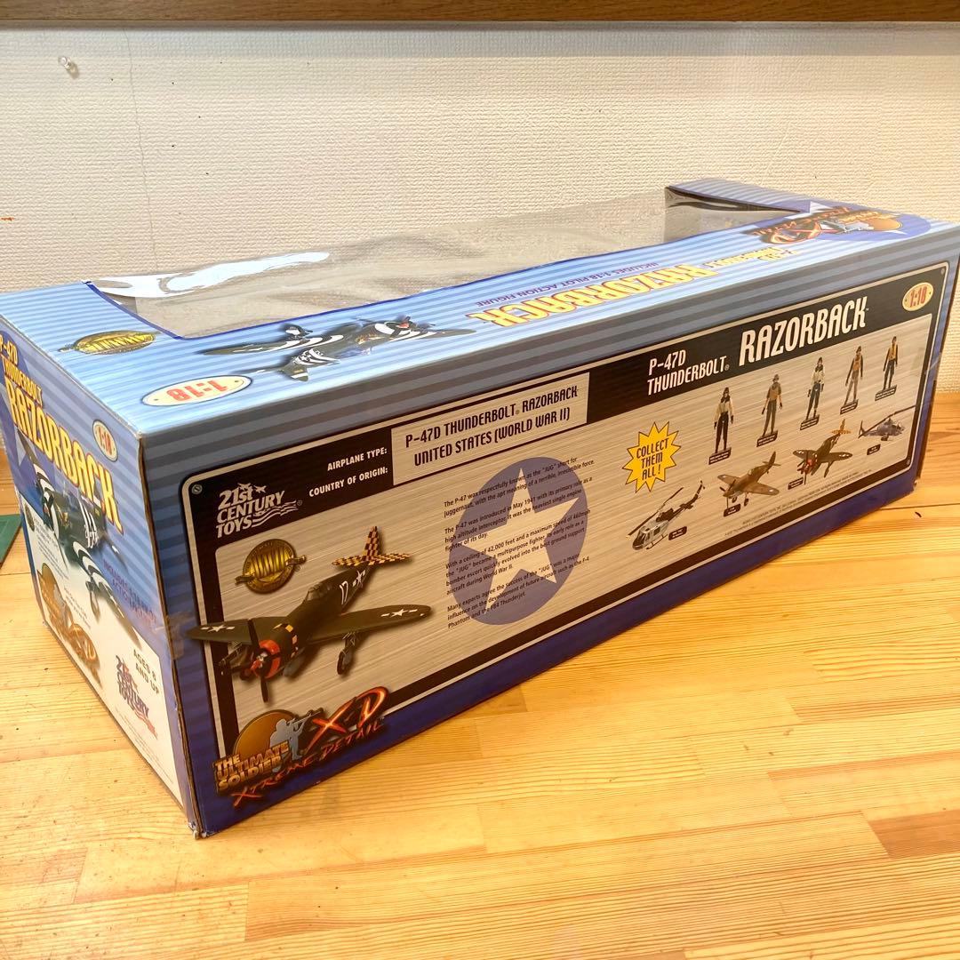 新品未使用】1/18 P-47 サンダーボルト レイザーバックver - メルカリ
