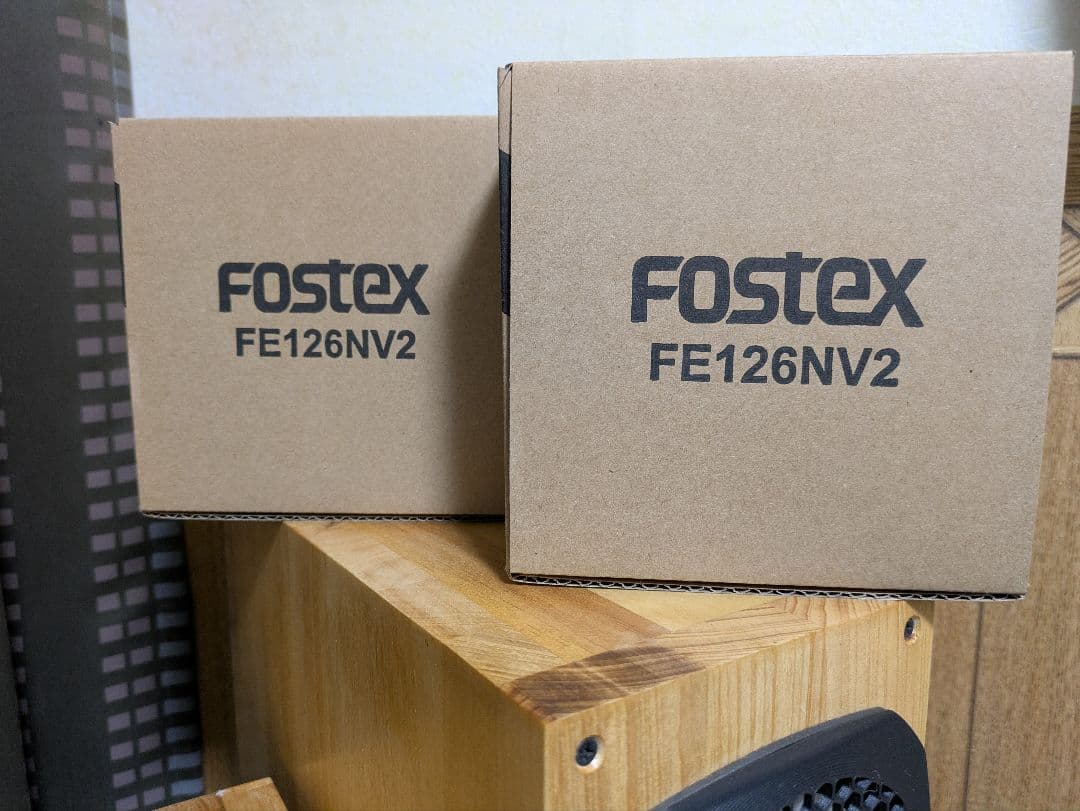 マツモト工芸さん FOSTEX FE126NV2 搭載バックロードスピーカー自作