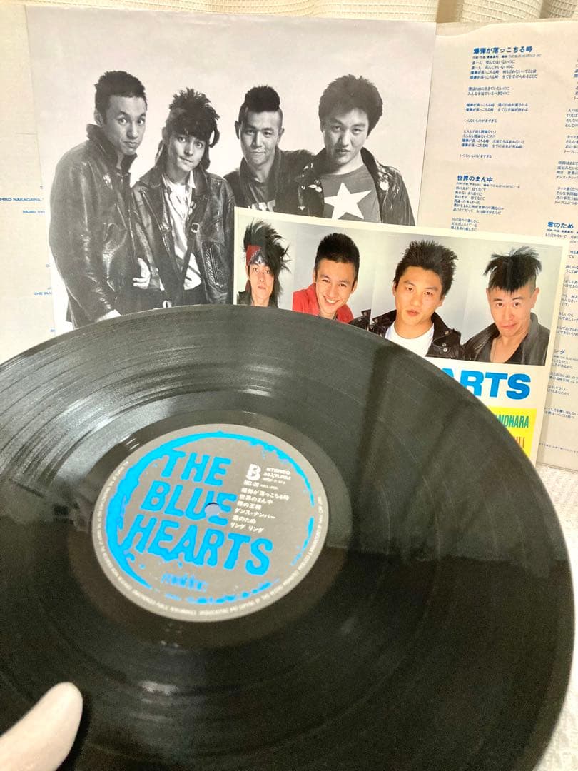 オリジナル盤 段ボールジャケット THE BLUE HEARTSザ・ブルーハーツ