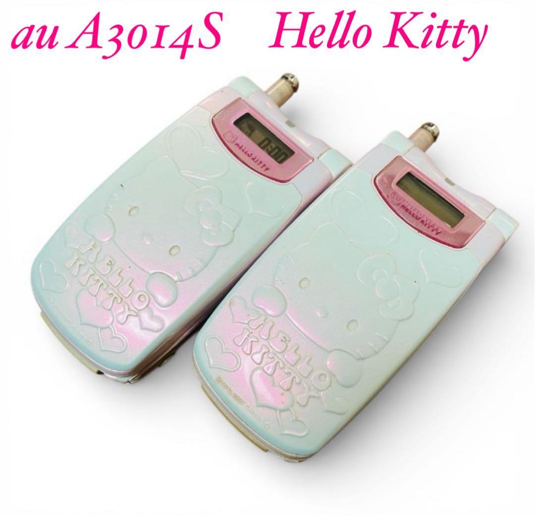 【激レア・起動OK】au A3014S ハローキティ 2台セット 平成レトロ 激レア・起動OK】au A3014S ハローキティ 2台セット 平成レトロ - メルカリ