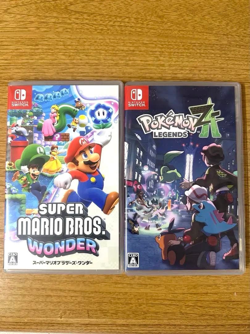 ポケモンza・スーパーマリオワンダー 2セット - メルカリ