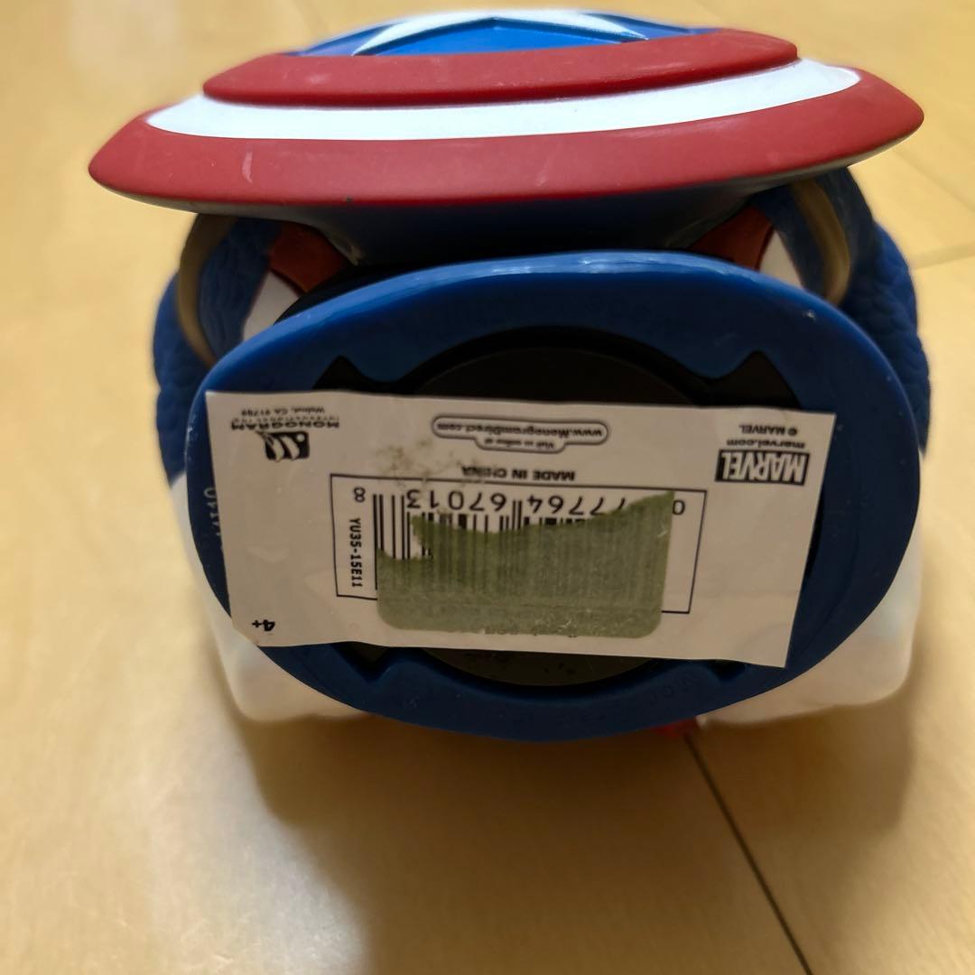 即購入ok!!】MARVEL キャプテンアメリカ フィギュア 貯金箱 - メルカリ