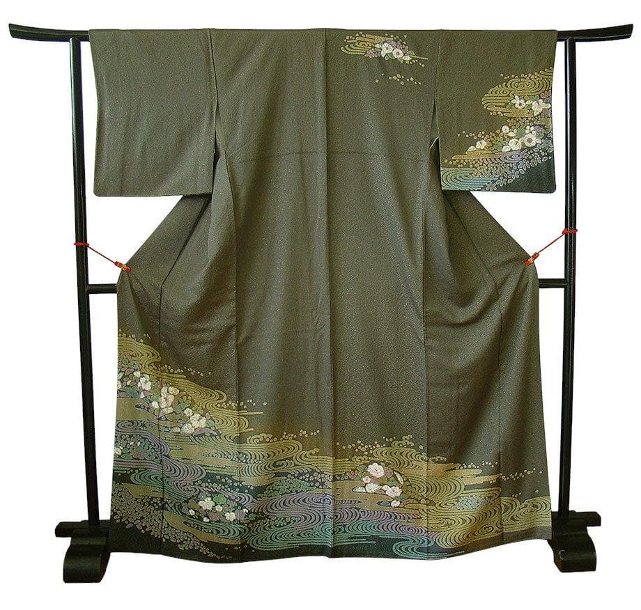 秀逸品 縮緬地 金通し地 おぼろ染 訪問着 正絹 HH2111ruemiko様専 訪問着・色無地 | 訪問着 | 1AD0786000