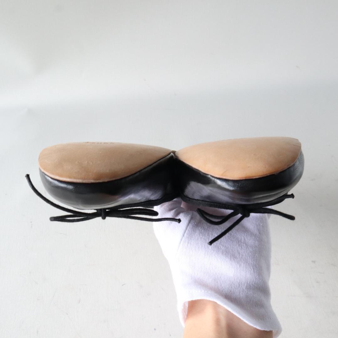 未使用品　ポルセリ　バレエシューズ 37 23〜23.5cm ブラック