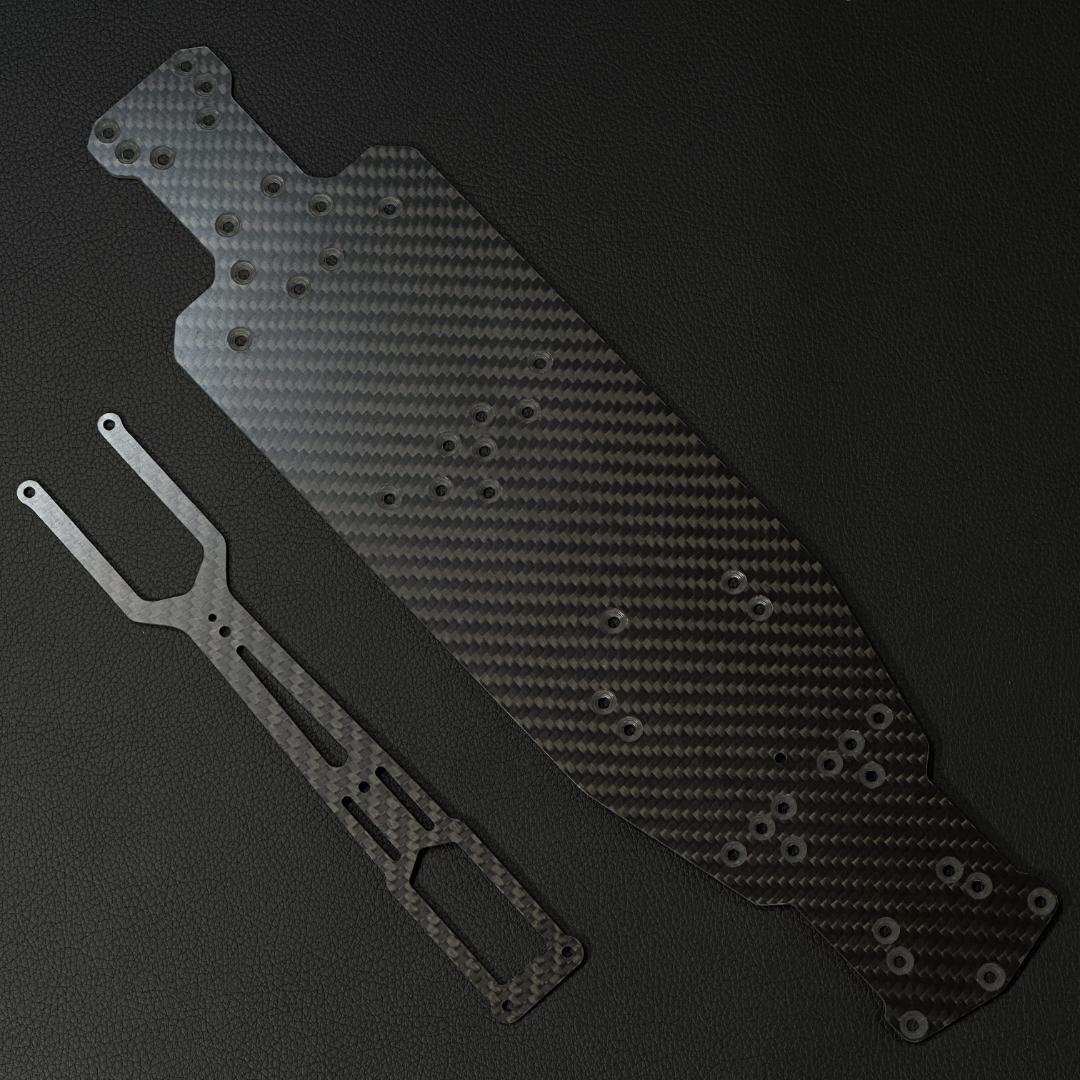 特注品 ヨコモ RD2.0 カーボンシャーシ 2.0mm + アッパ m1512