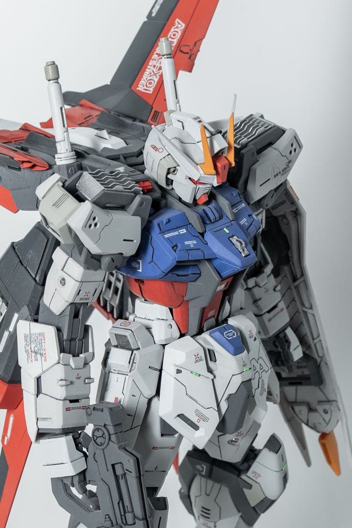 MG エールストライクガンダム Ver.RM 塗装済み完成品 - メルカリ