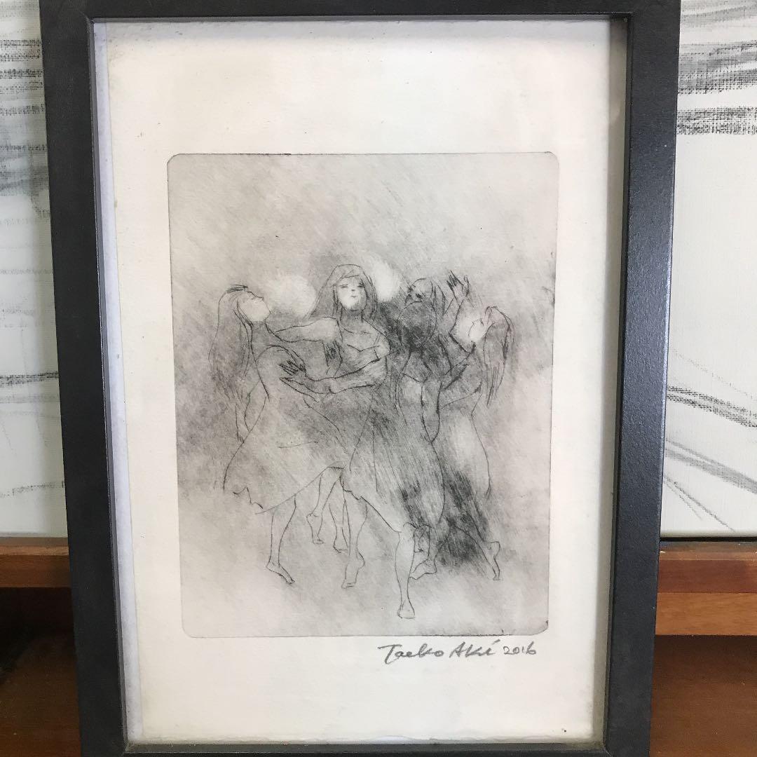 真作/岡本豊彦/人物図/布袋屋掛軸HI-321