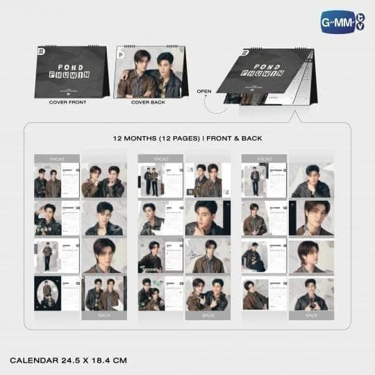 新品未開封 カレンダー2026 PondPhuwin GMMTV - メルカリ