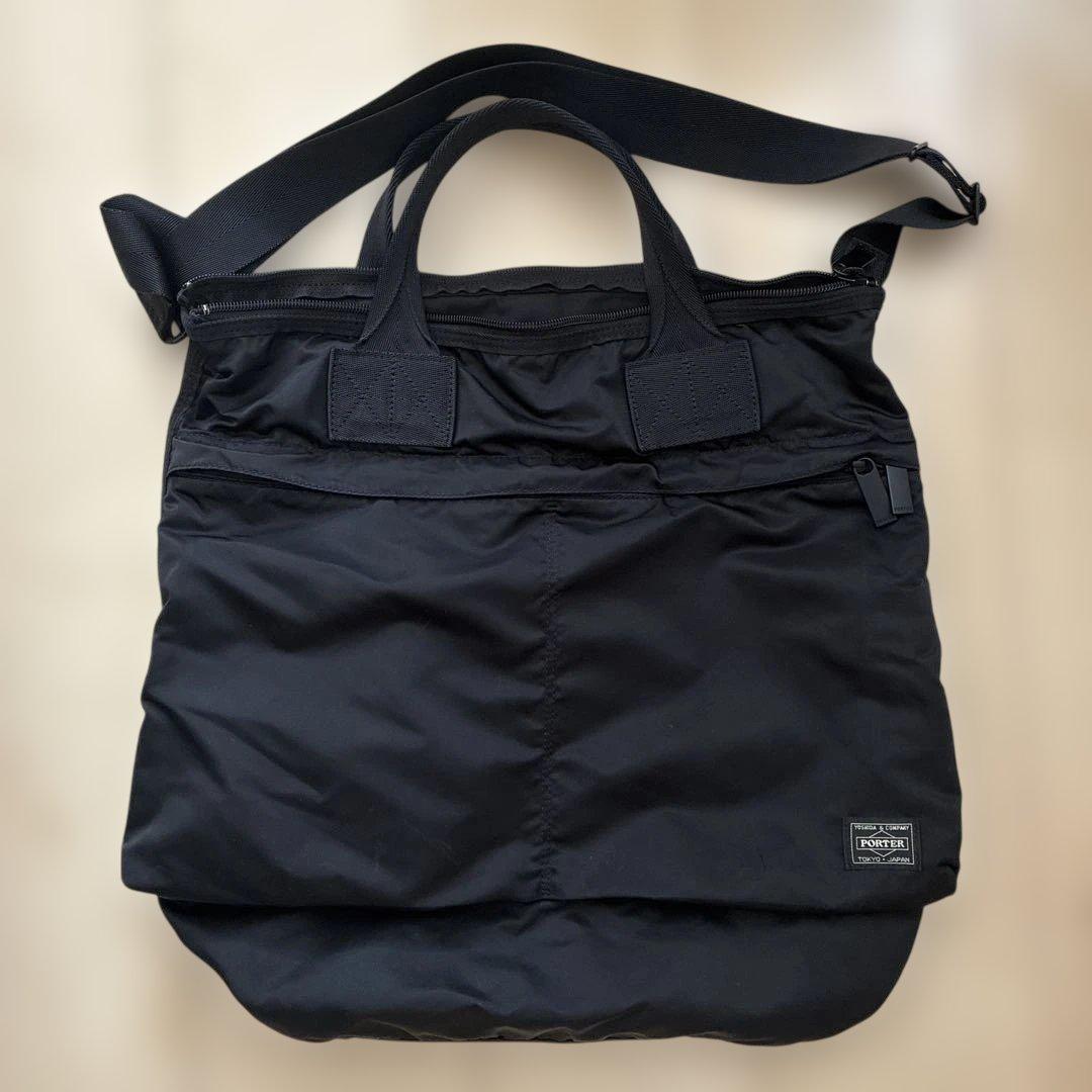 PORTER 2WAY ヘルメットバッグ ブラック Amazon | [ポーター] 2wayヘルメットバッグ 1.ブラック | トートバッグ