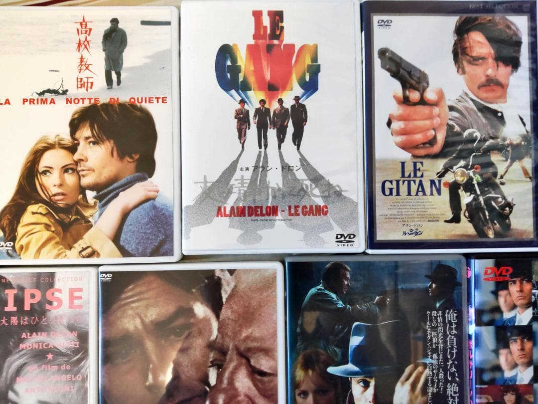 太陽がいっぱい、ボルサリーノ等 アランドロンセット セル、レンタル