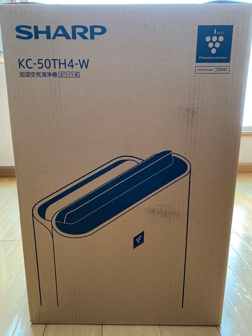 l*️様 未使用品☆SHARP KC-50TH4-W☆加湿空気清浄機✧ホワイト系 楽天市場】シャープ 加湿空気清浄機 KC-50TH4-W ホワイト系 空清〜23畳