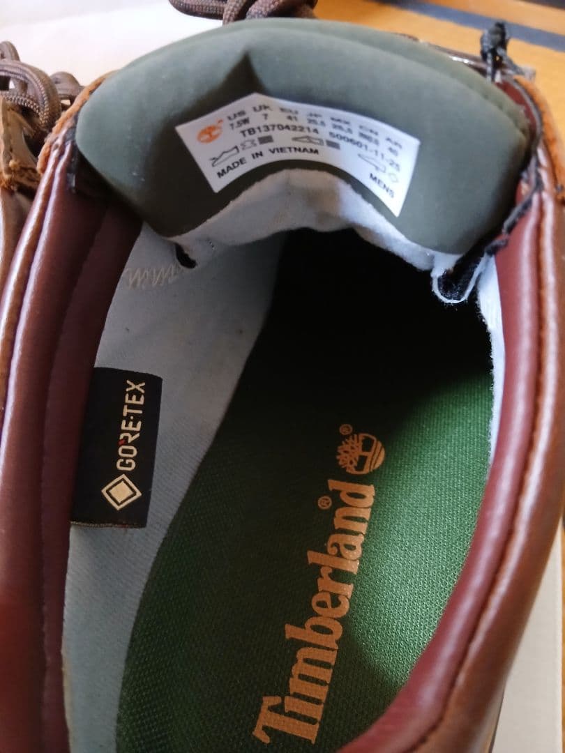 新品未使用　Timberland GTX Moc Toe 25.5cm