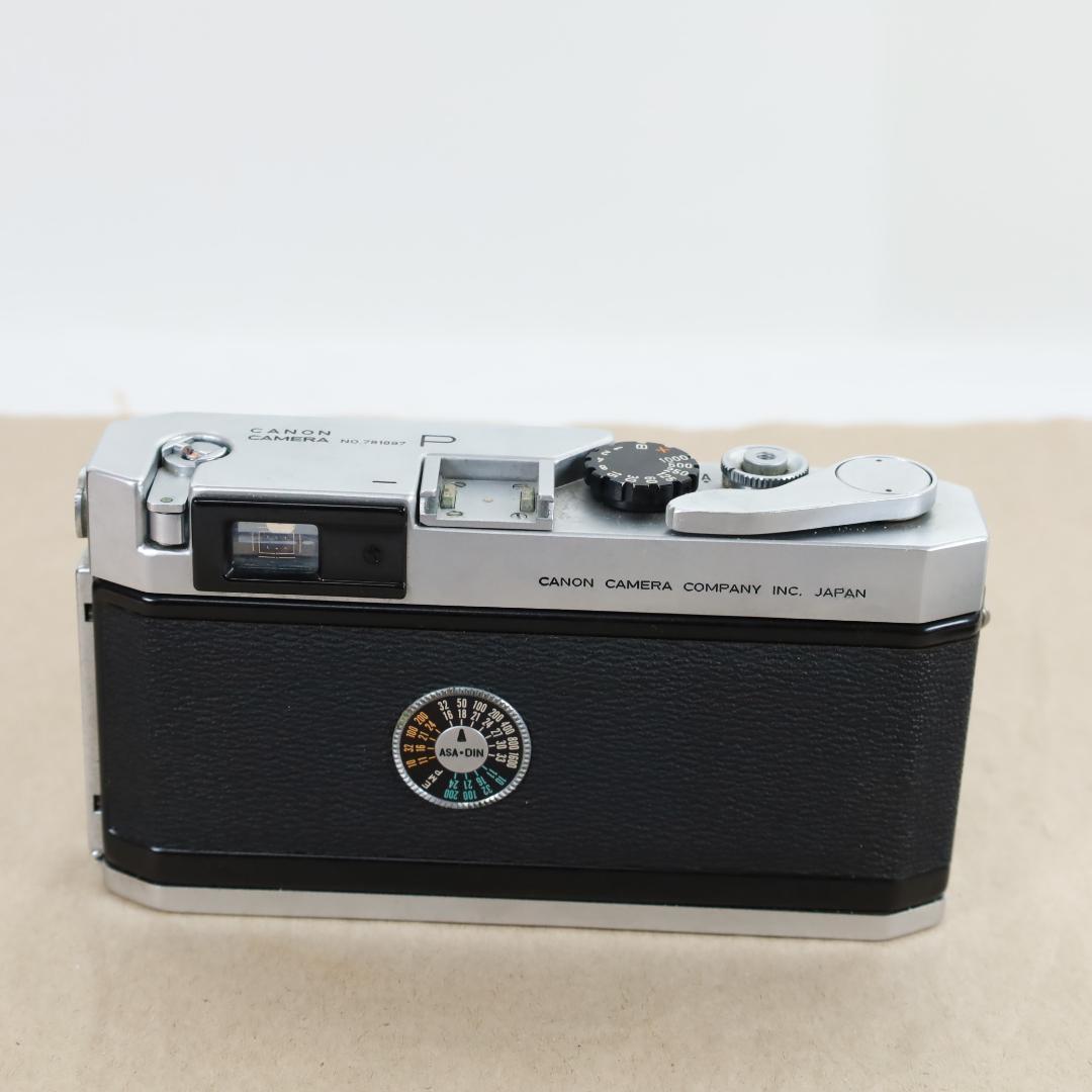 Canon P型 + 50mm F1.8 専用ケース レンズフィルター・フード付