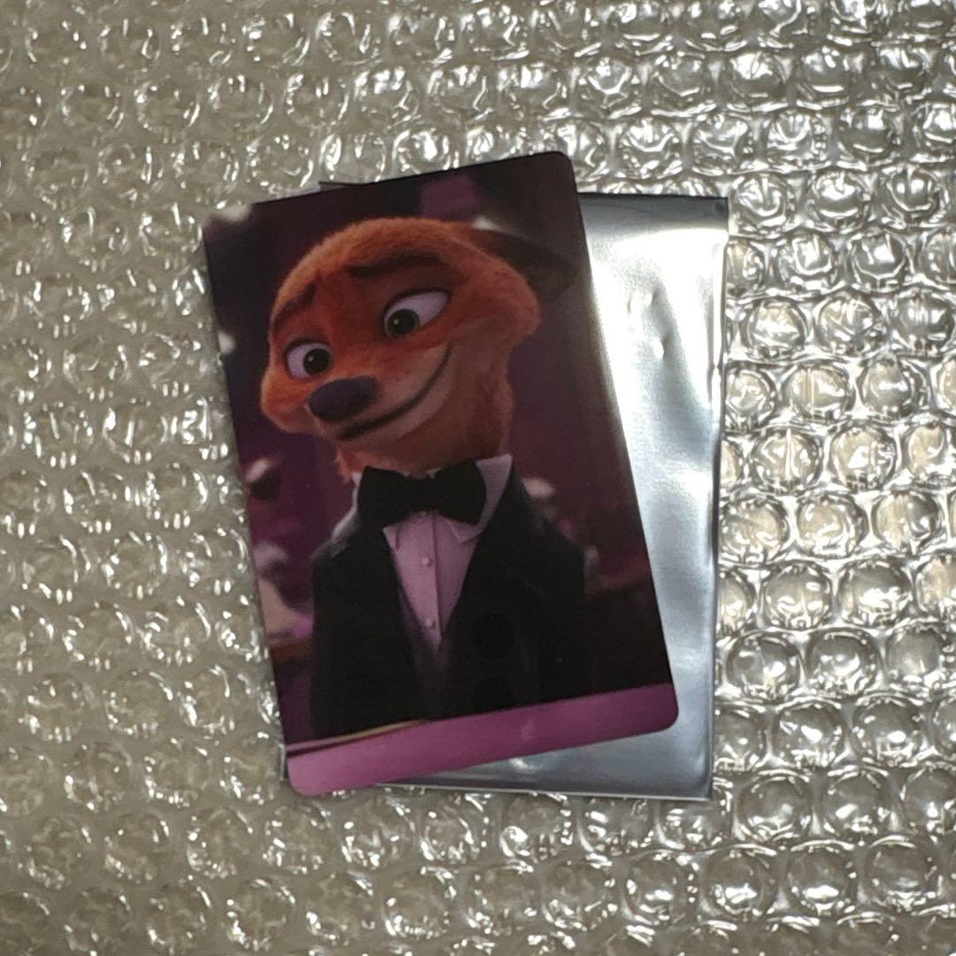 ニック　ズートピアカフェ　入場特典 ニック ズートピアカフェ 入場特典 - メルカリ