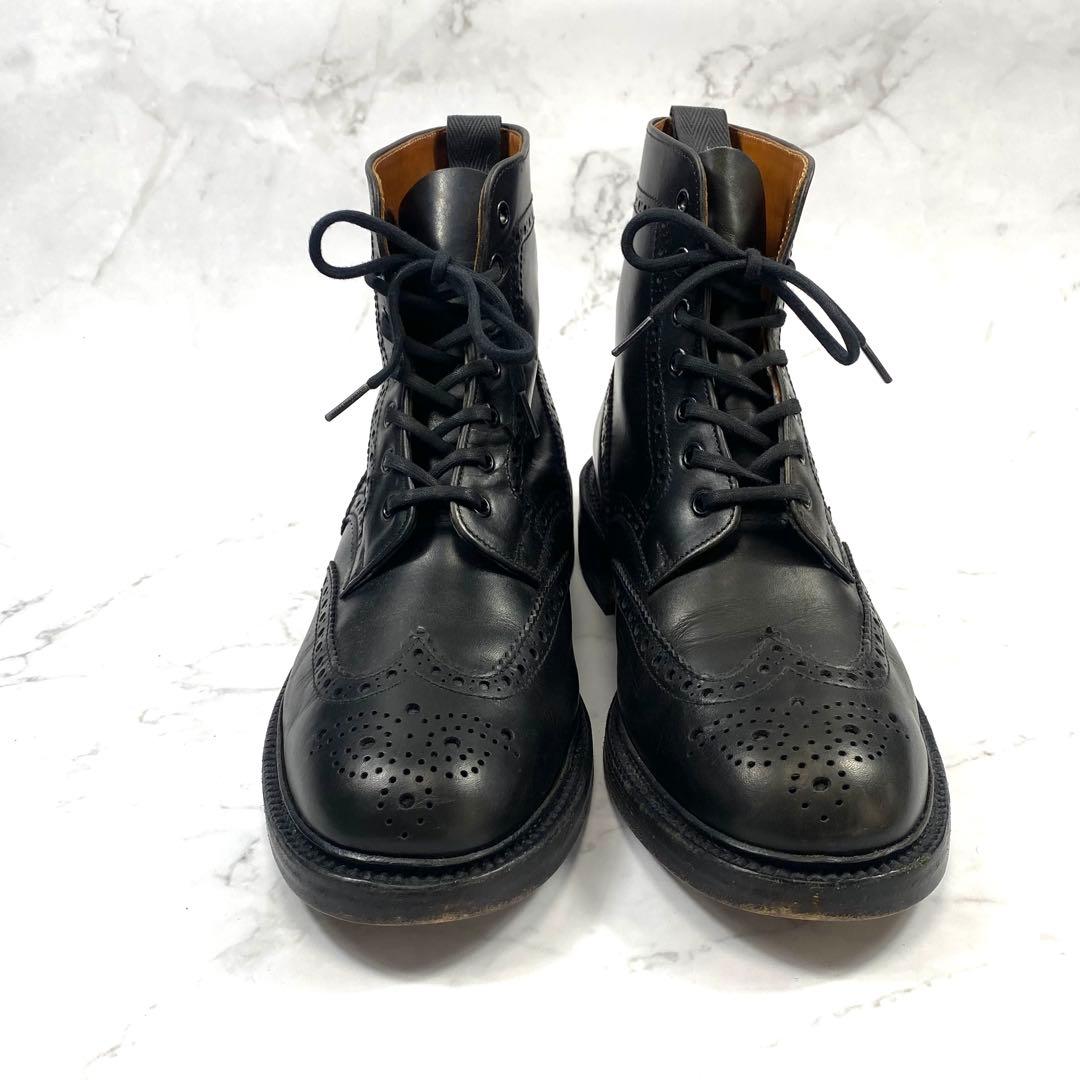 美品】アルフレッドサージェント カントリーブーツ メダリオン 英国製