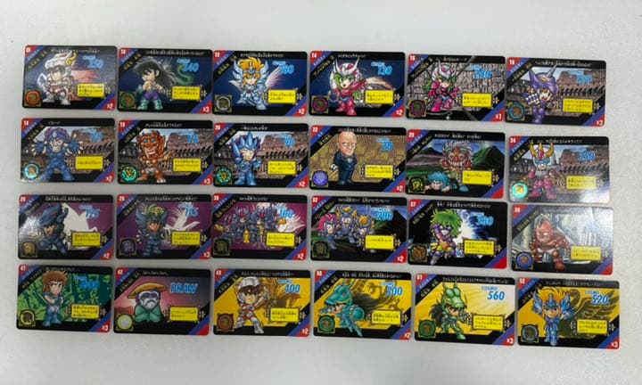 聖闘士星矢 カードダス キラ ノーマル52枚セット