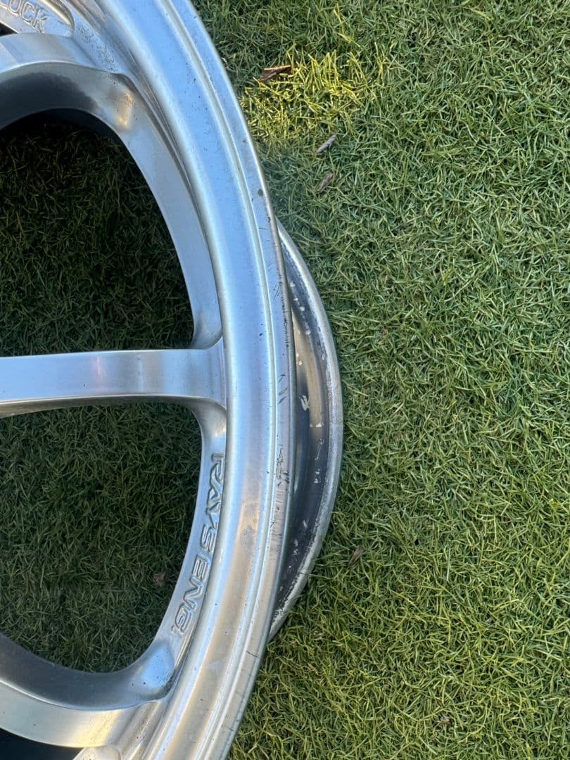 ①rays volkracing ce28 17インチ 7.5j 2本