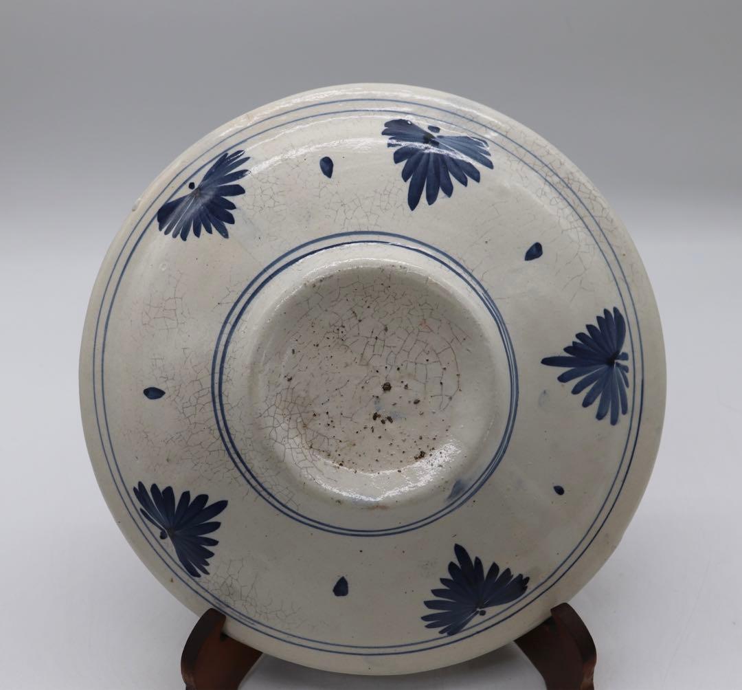 古安南 染付 魚藻紋大皿 送料込み0905 - メルカリ