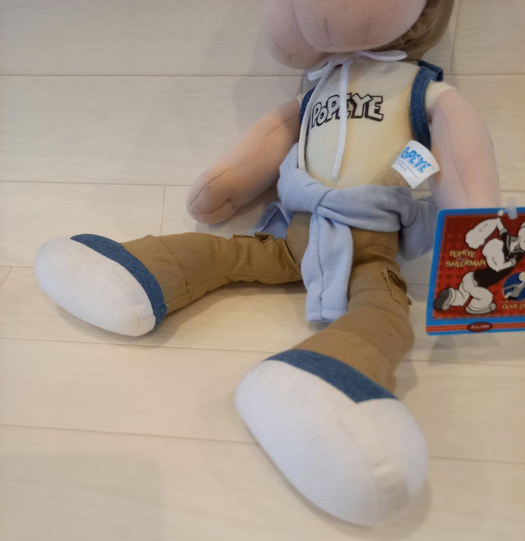 レトロ ポパイ オリーブ ぬいぐるみ 新品 タグ付き 2000年 セット売り