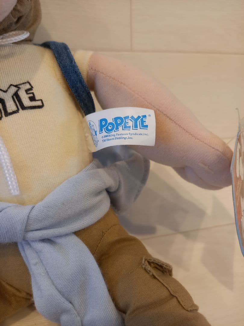 レトロ ポパイ オリーブ ぬいぐるみ 新品 タグ付き 2000年 セット売り