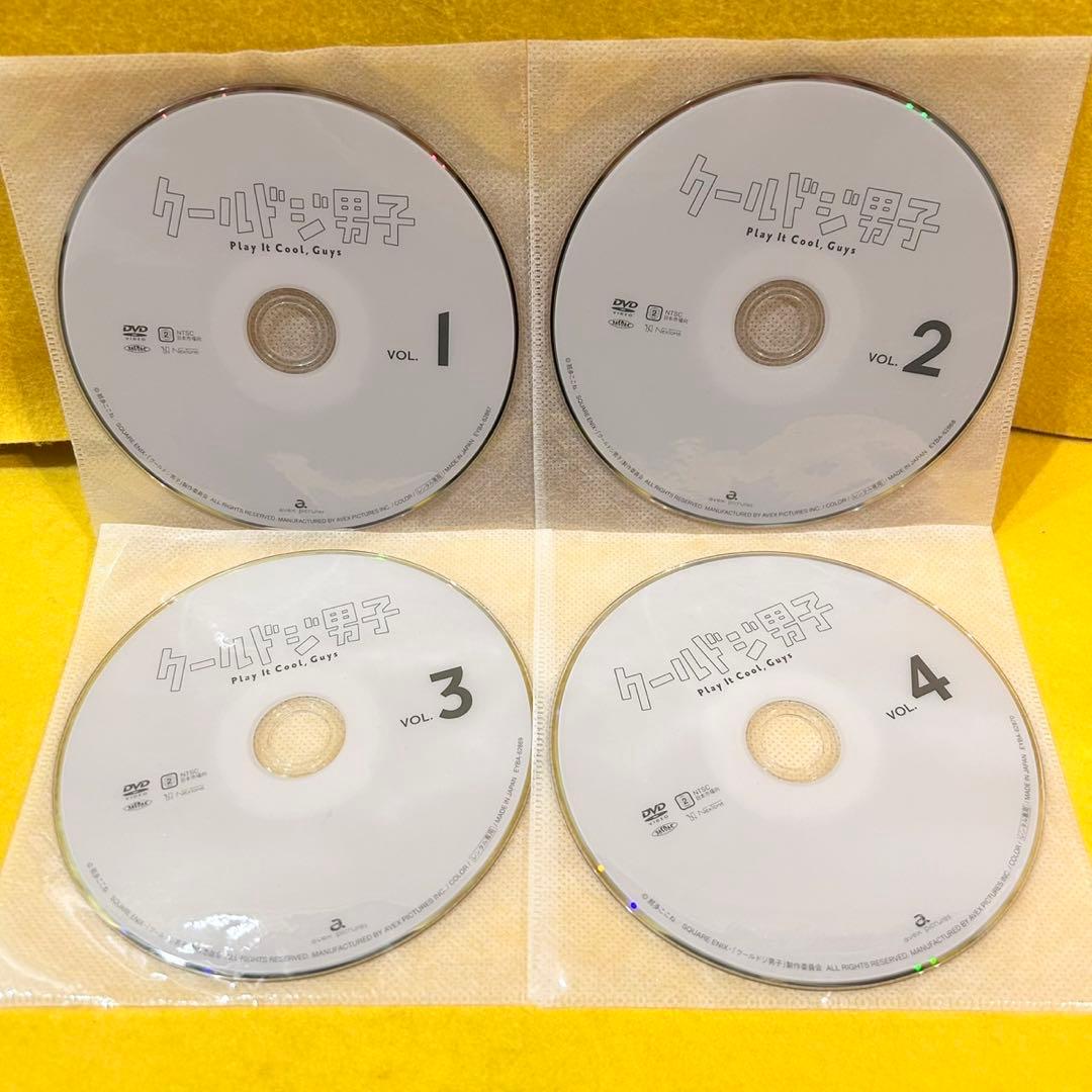 クールドジ男子 DVD 全４巻 全巻セット アニメ 全24話収録