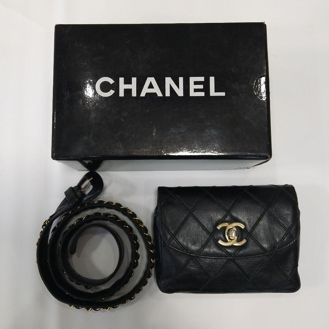 CHANEL シャネル マトラッセ ウエストポーチ - メルカリ