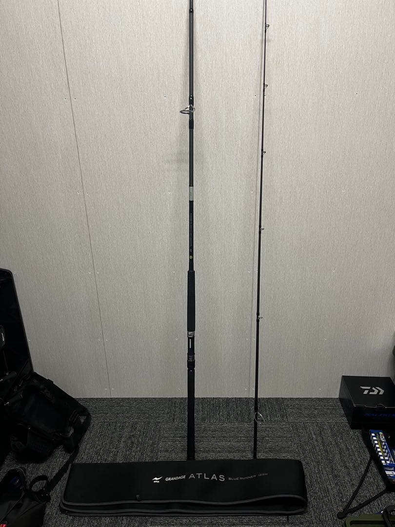グランデージ　アトラス　100H ロッドケース付き グランデージ アトラス 100H ロッドケース付き グランデージ アトラス