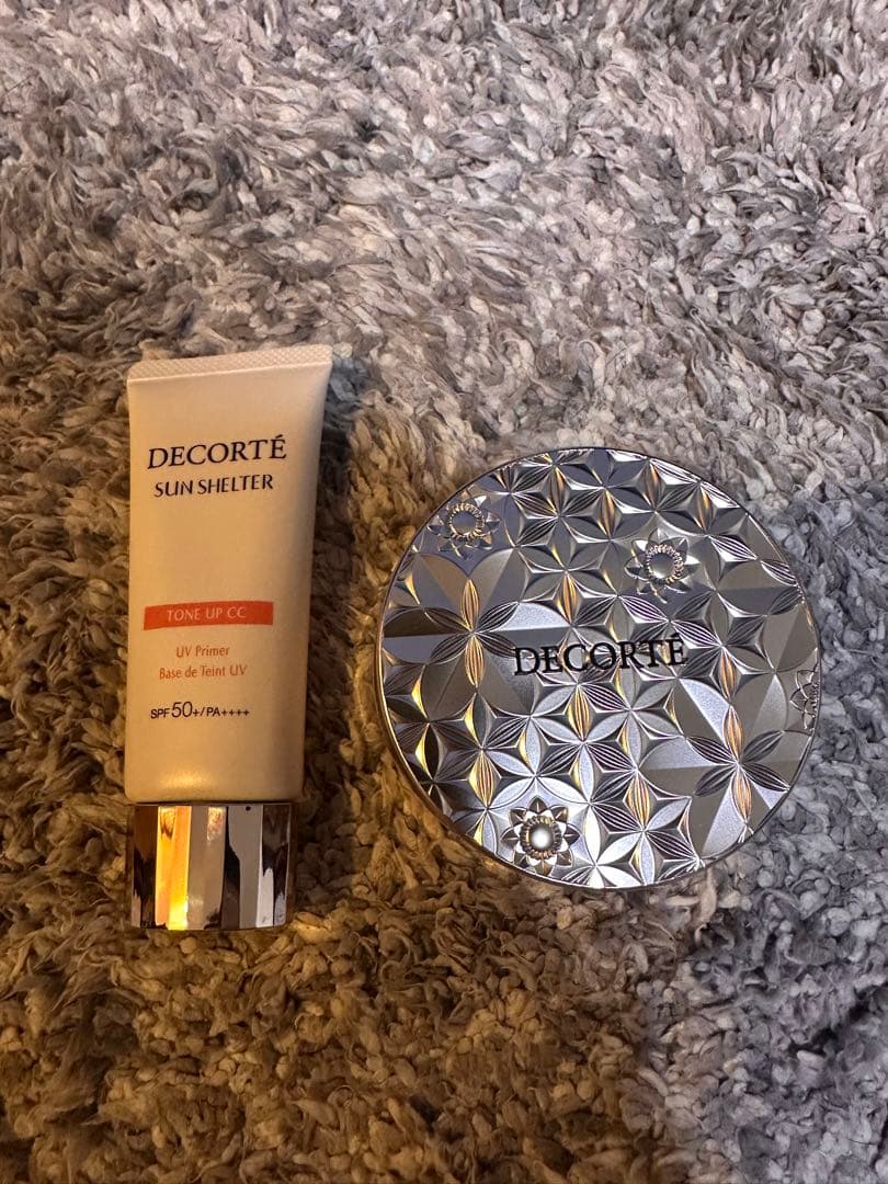 コスメデコルチ　トーンアップCC 01 ルースパウダー01セット DECORTE（デコルテ） コスメデコルテ フェイスパウダー 00 01 07