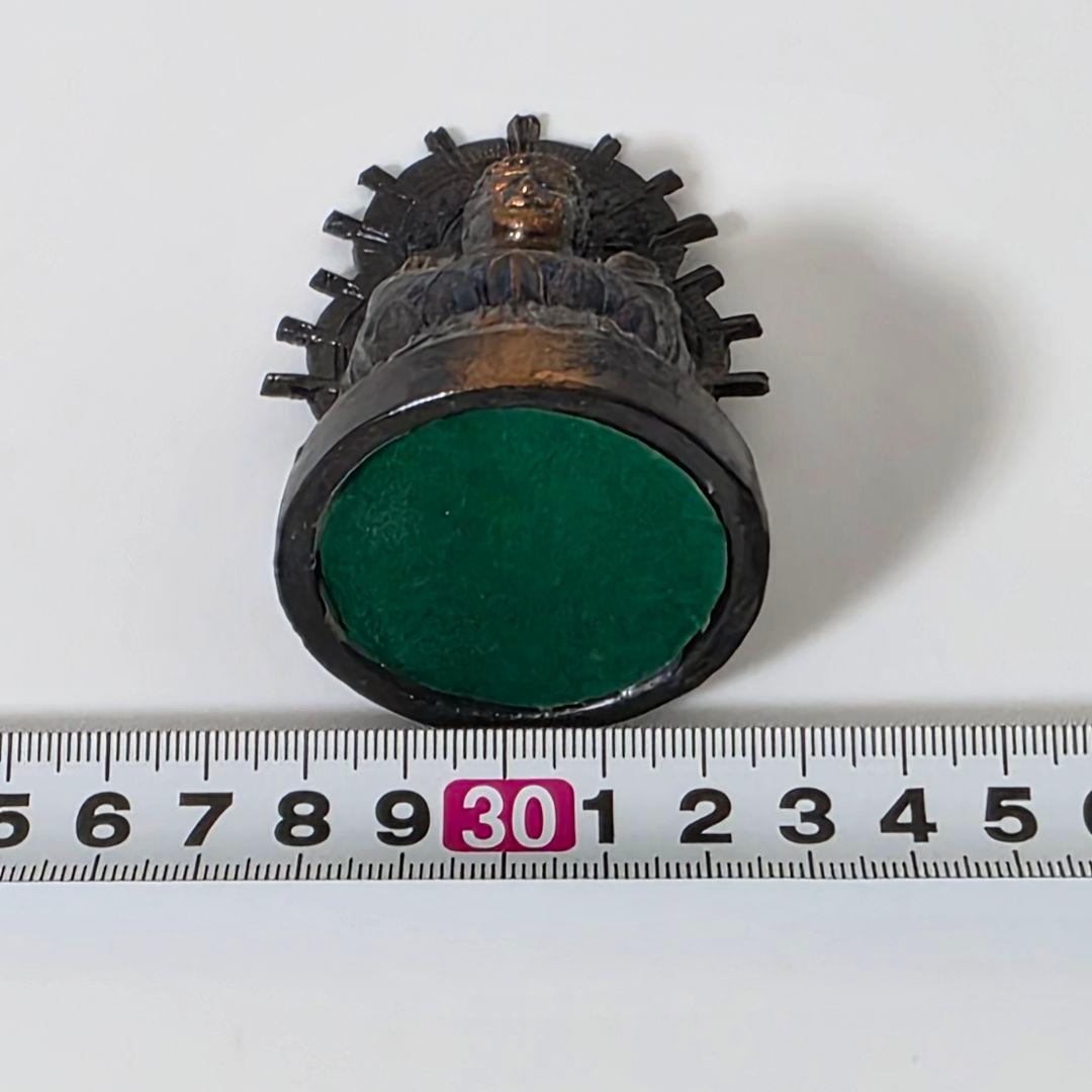 匿名発送 大仏 金属製 奈良大仏 昭和 レトロ アンティーク 魔除け 招福