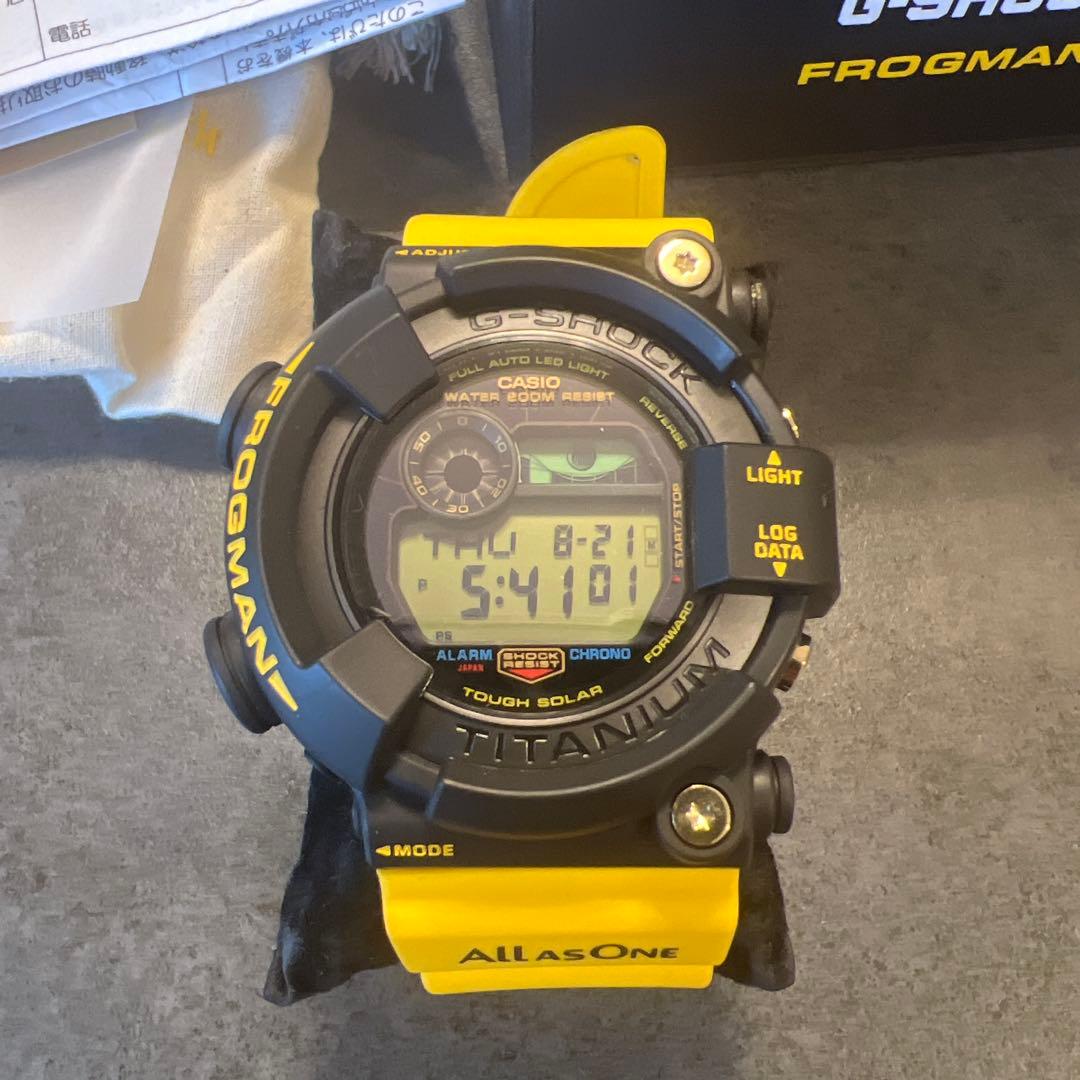 G-SHOCK 2023 イルクジ フロッグマン GW-8200K-9JR