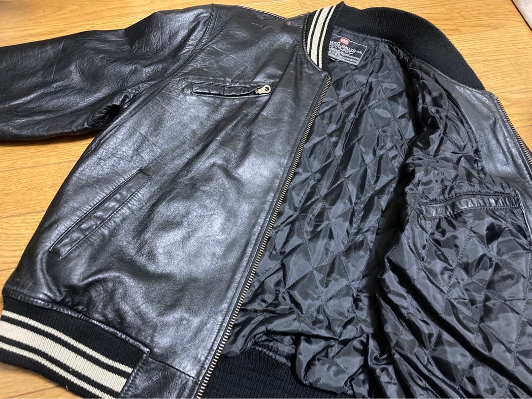 ECKO UNLTD レザージャケット 90s 希少 ビンテージ - メルカリ