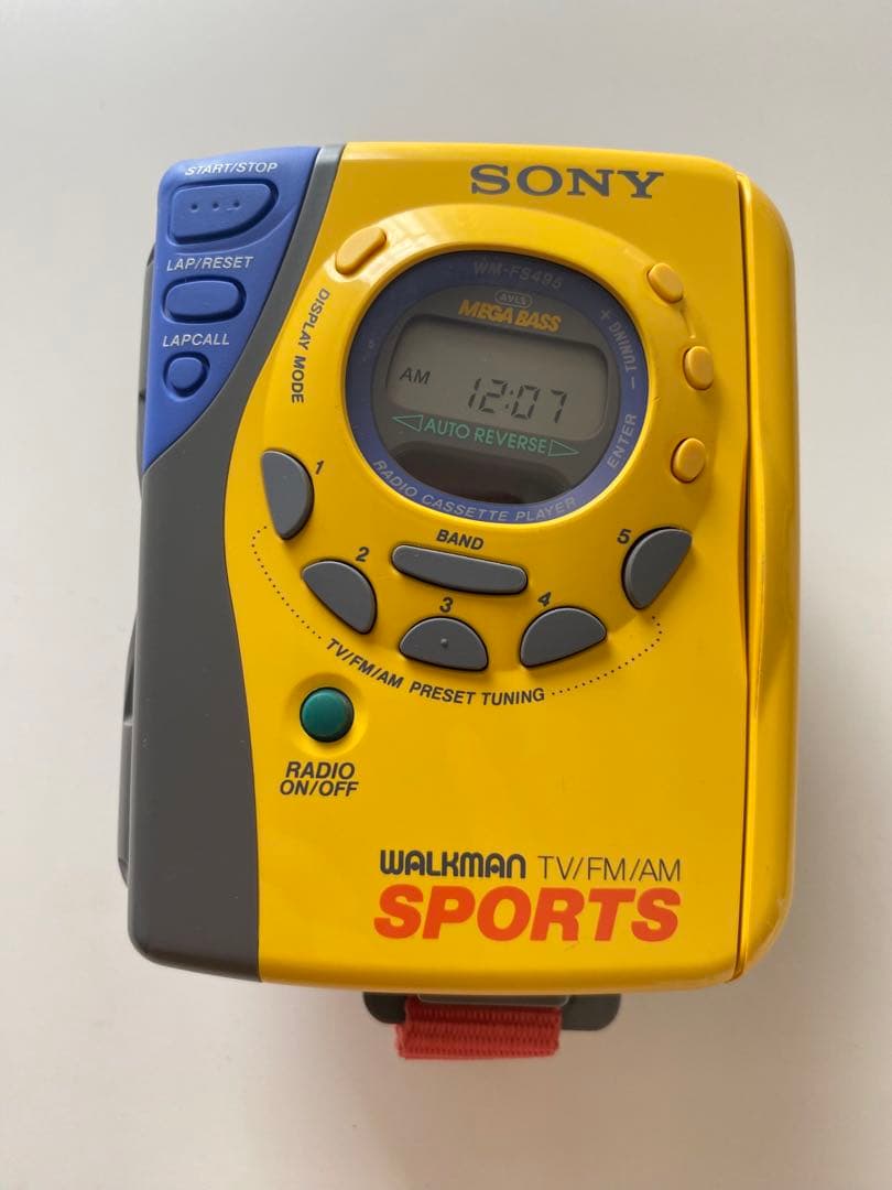 Sony sports ソニースポーツカセットウォークマン WM-FS495 - メルカリ