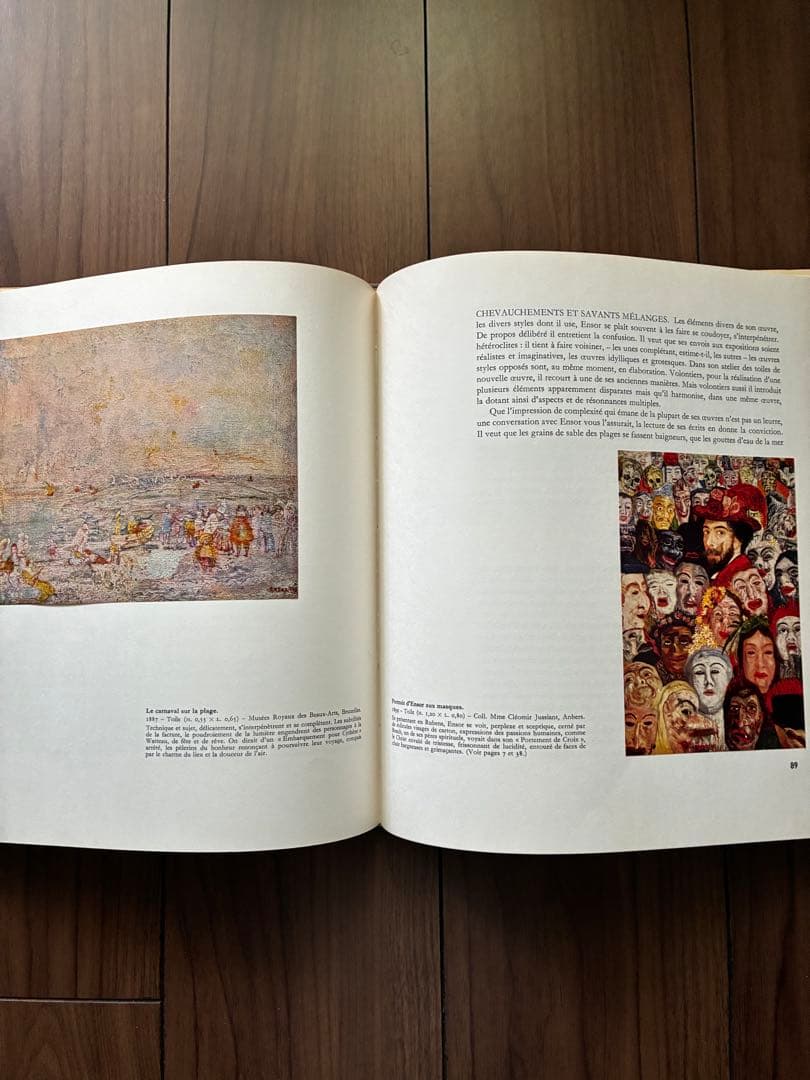 James Ensor by Paul Haesaerts アンソール画集