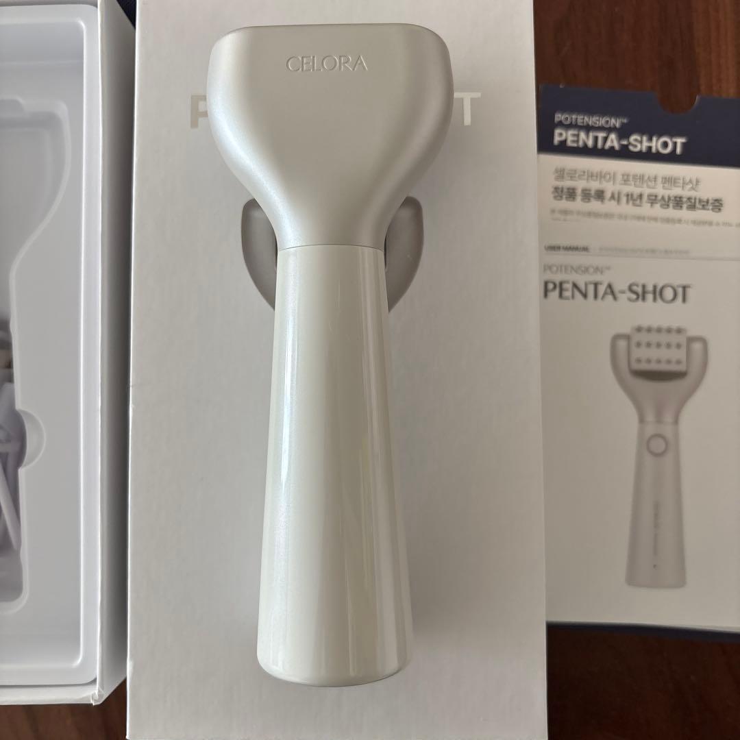 セロラバイ ペンタショット ポーチ付き 美顔器の通販はau PAY