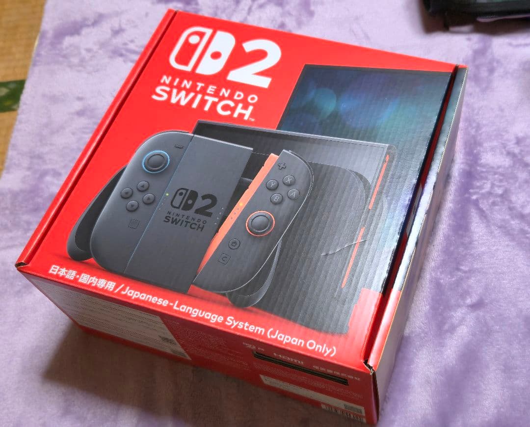 Nintendo Switch2(日本国内)本体【中古/新品保護ガラス付】 - メルカリ