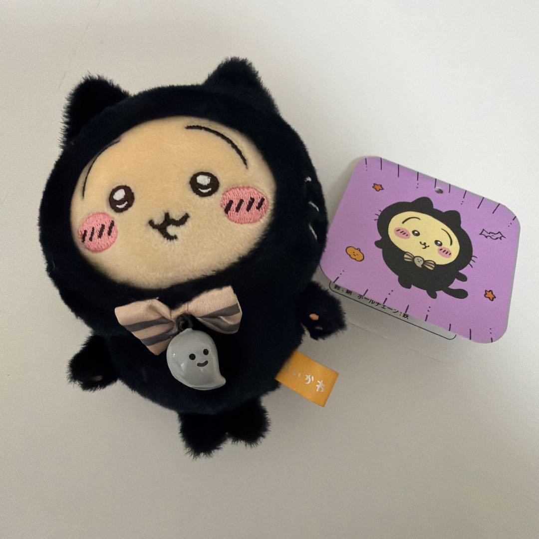 ちいかわ 黒猫のマスコット うさぎ - メルカリ