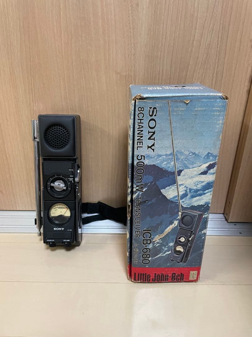SONY ICB-680 市民ラジオ CB無線 トランシーバー 通電確認済み