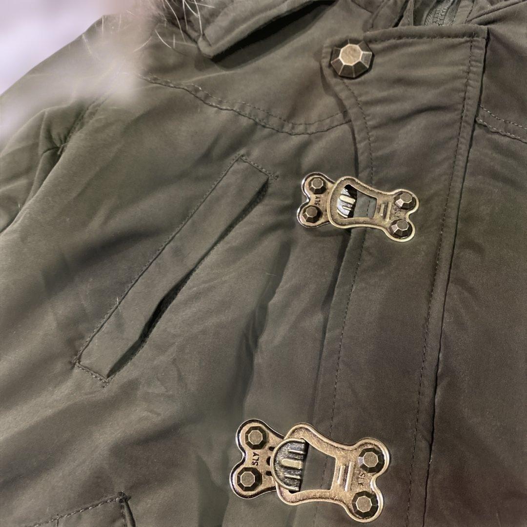 ✨ SLY N3B モッズコート ボア ファー カーキ ミリタリー y2k - メルカリ