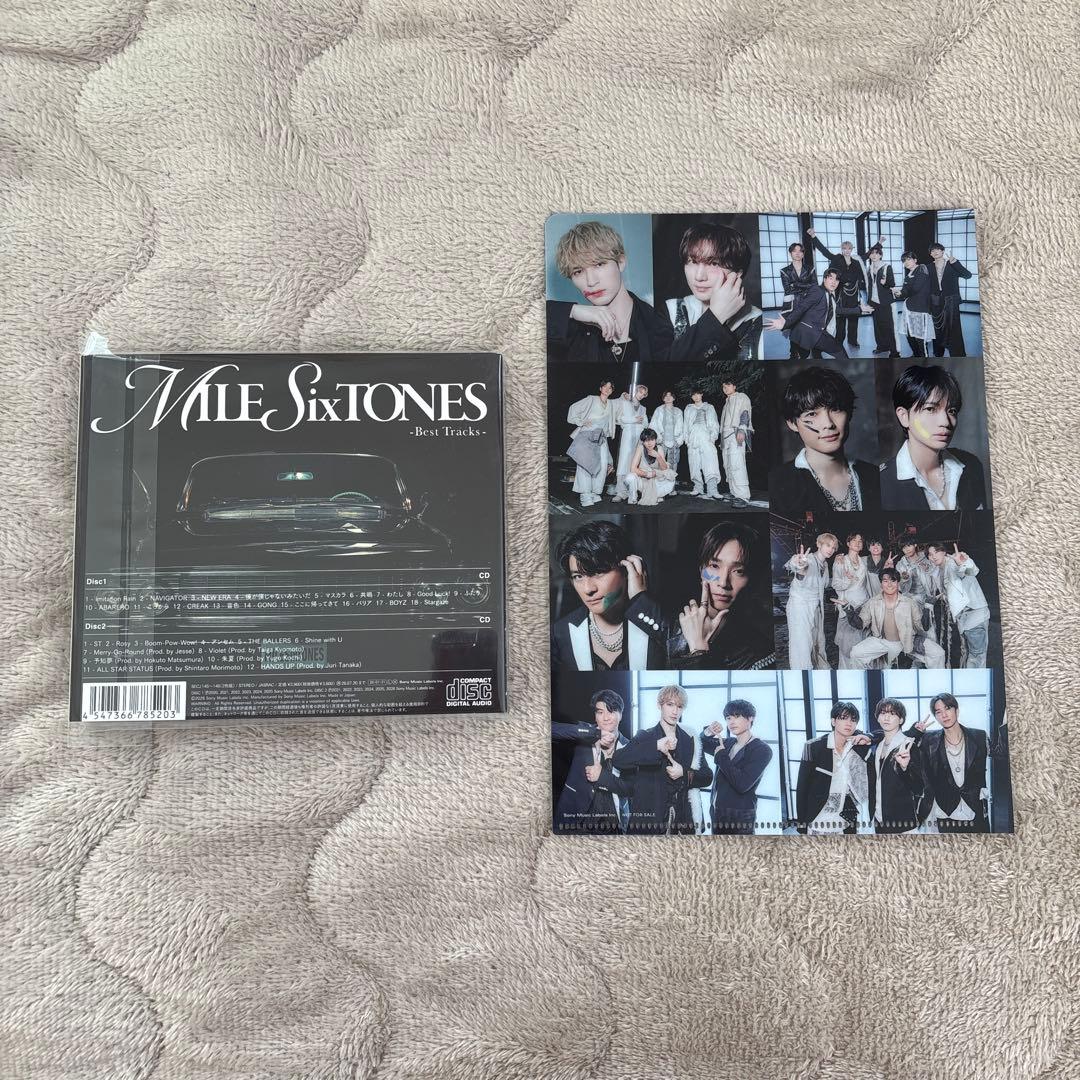 SixTONES MILE SixTONES -Best Tracks- 3形態