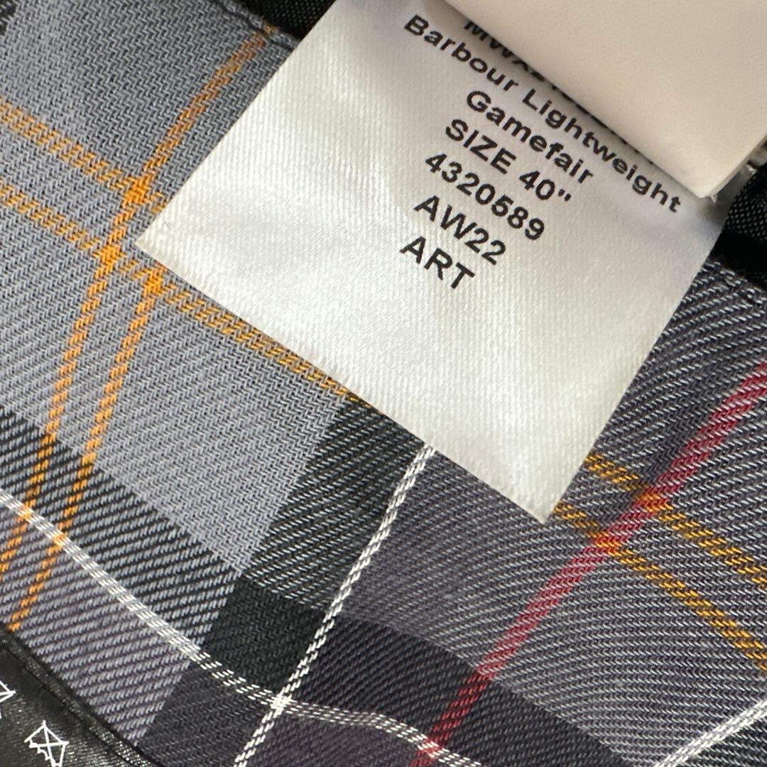 SHIPS別注✨Barbour Lightweight Gamefair 黒 - メルカリ