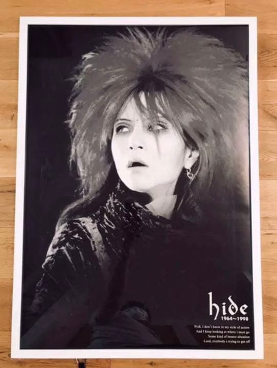 非掲示品】hide(ヒデ) A1サイズ モノクロ ポスター【X JAPAN】 - メルカリ