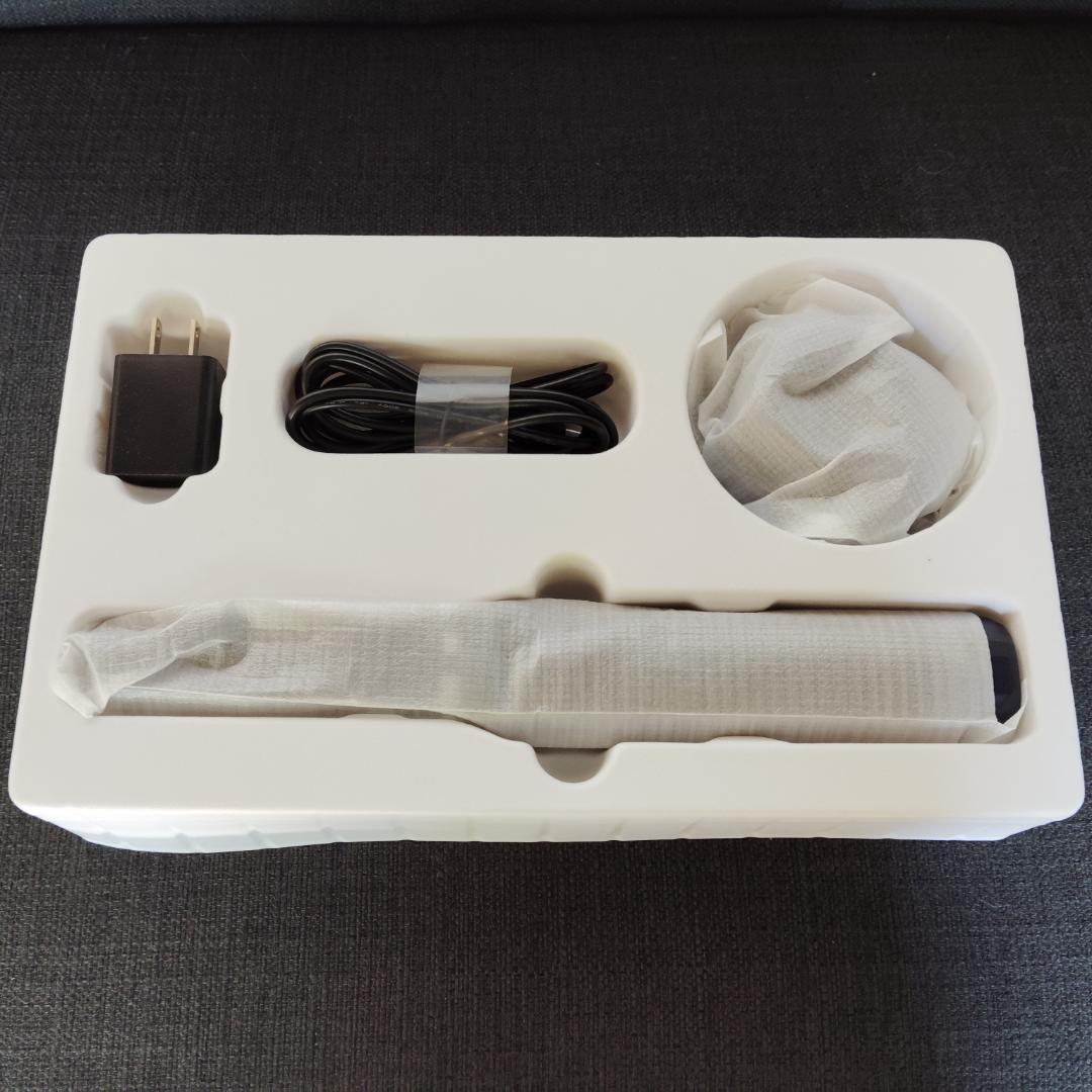 未使用品】ケアライズ ウルトラソニック ヘアアイロン USI-01NB - メルカリ