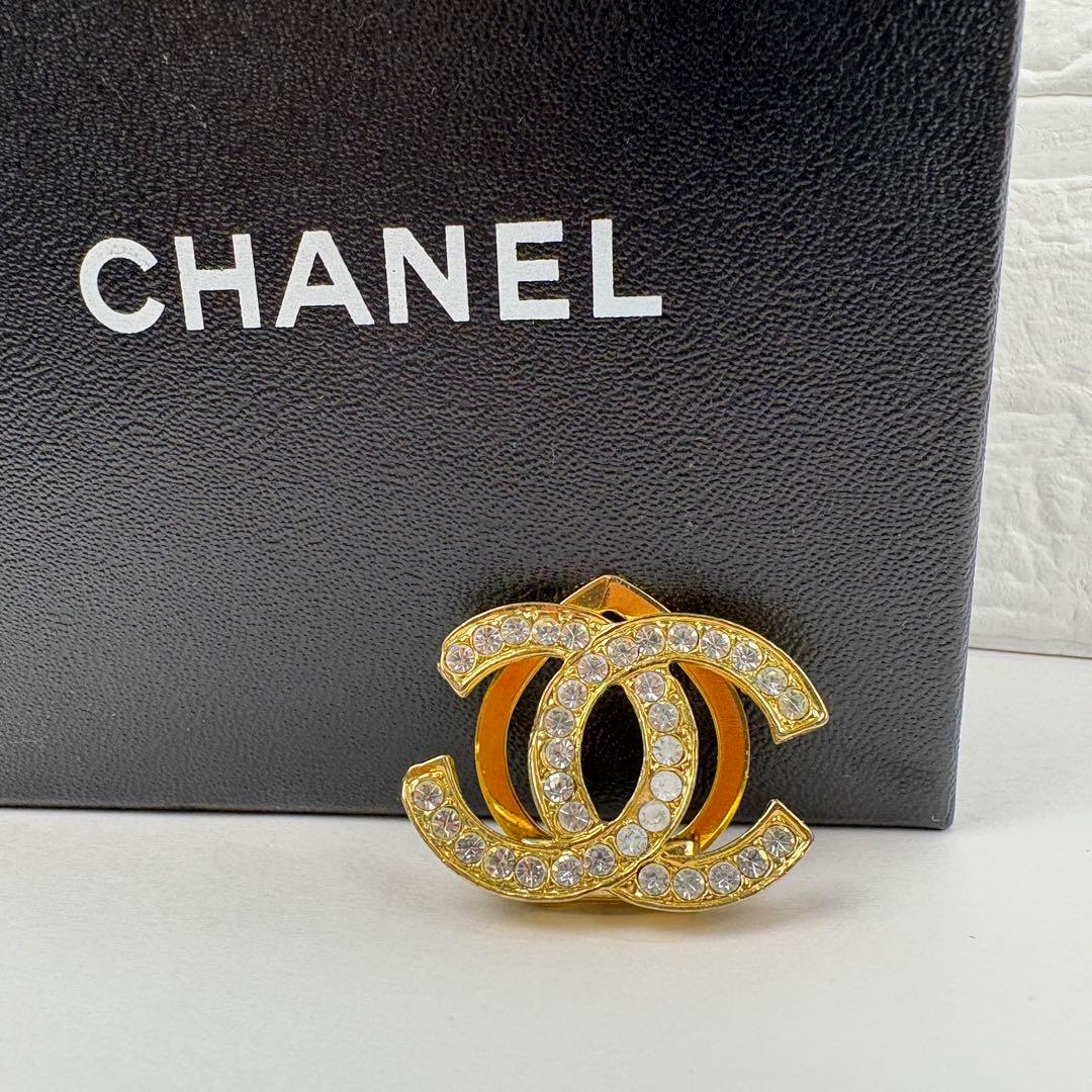 ニョロ様】シャネル CHANEL スカーフリング スカーフ留め ゴールド