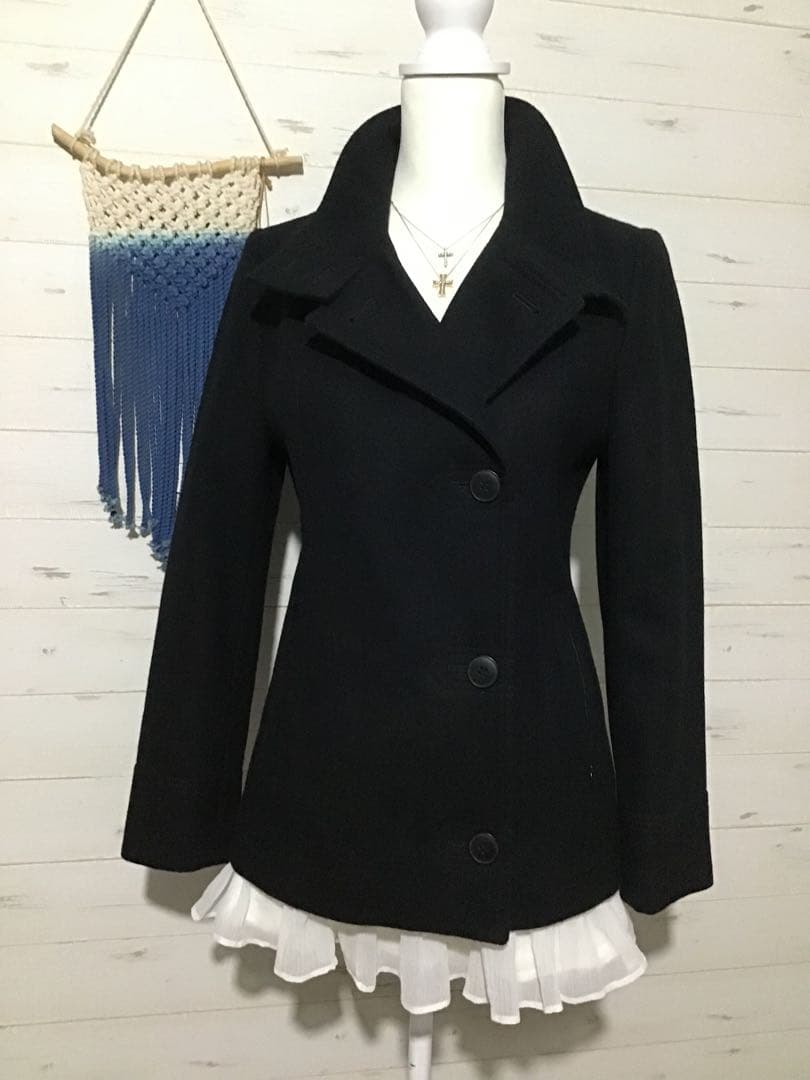 グランジ ダークコア 姫 NANA スタンドカラー ピーコート ナポレオン