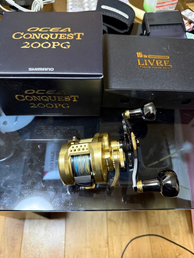 23 SHIMANO OCEA CONQUEST 200PG 限定ハンドル 23 SHIMANO OCEA CONQUEST 200PG 限定ハンドル - メルカリ